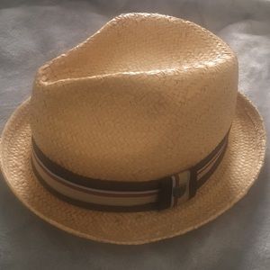 Braxton straw fedora